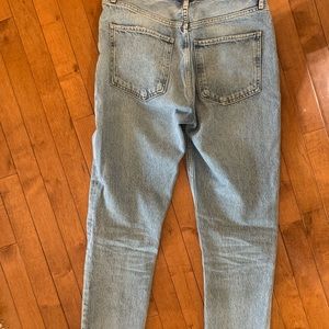 Riley Agolde Jean, strait leg cropped